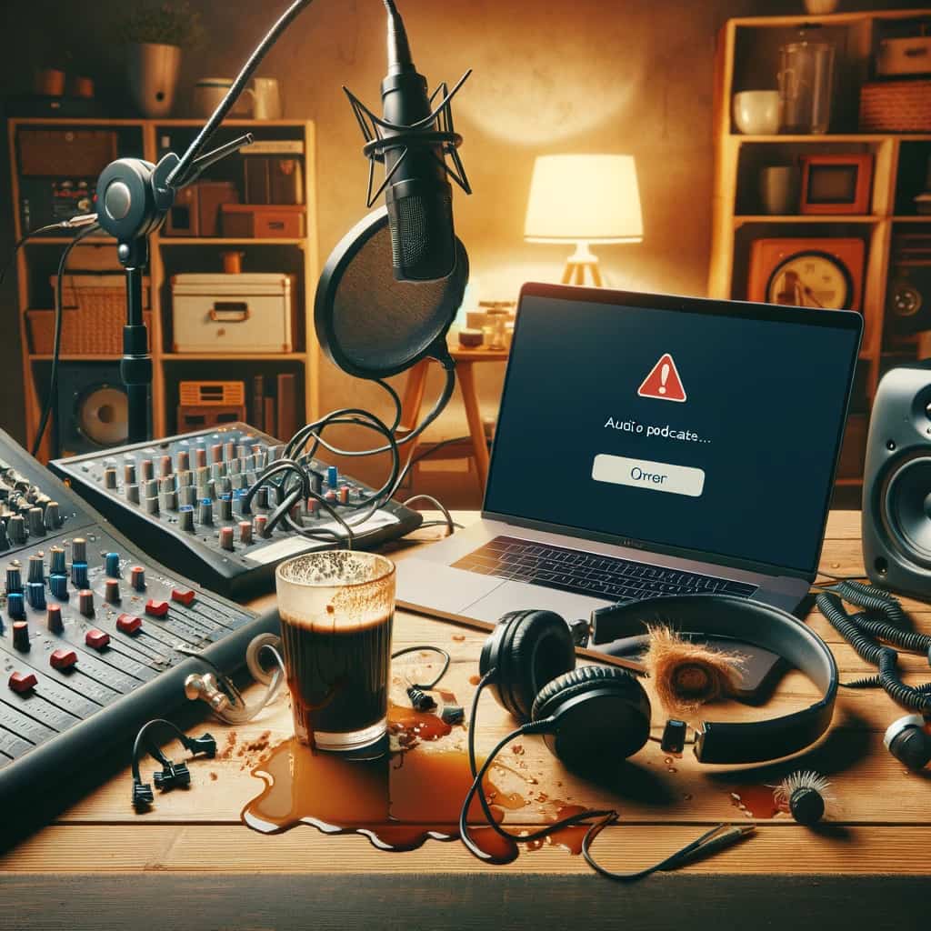 błędy popełniane przy nagrywaniu podcastu