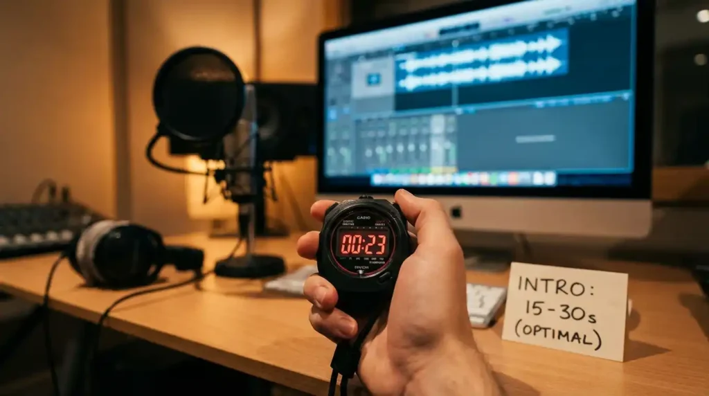 Jak długie powinno być intro do podcastu